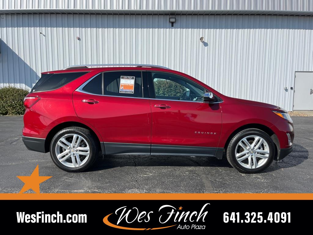 Used 2019 Chevrolet Equinox Premier with VIN 2GNAXYEX3K6264044 for sale in Grinnell, IA