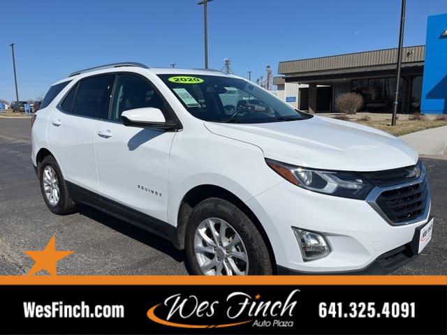 Used 2020 Chevrolet Equinox LT with VIN 3GNAXUEV0LS709348 for sale in Grinnell, IA