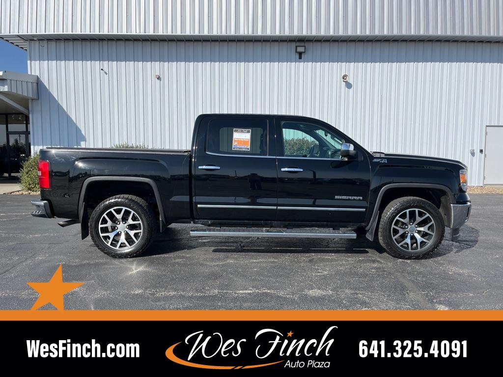 Used 2014 GMC Sierra 1500 SLT with VIN 3GTU2VECXEG571395 for sale in Grinnell, IA